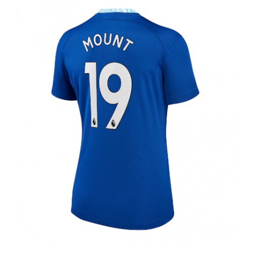 Chelsea Mason Mount #19 Hjemmedrakt Kvinner 2022-23 Kortermet Chelsea Mason Mount #19 Hjemmedrakt Kvinner 2022-23 Kortermet
